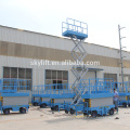 8m hydraulic scissor lift for car wash